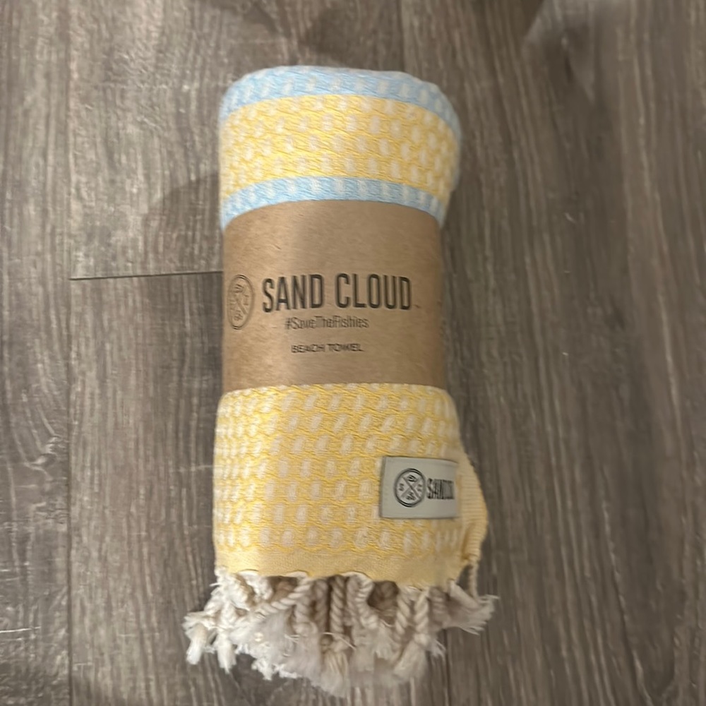 Sand cloud beach towel